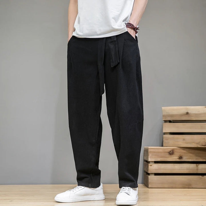 Pantalon essentiel en lin