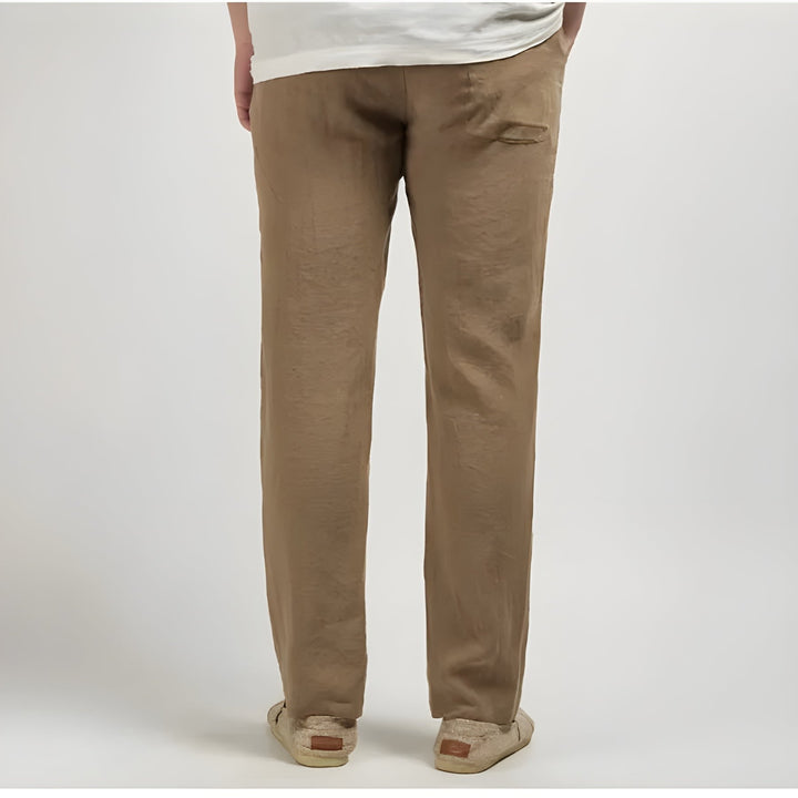Pantalon en lin Hampton