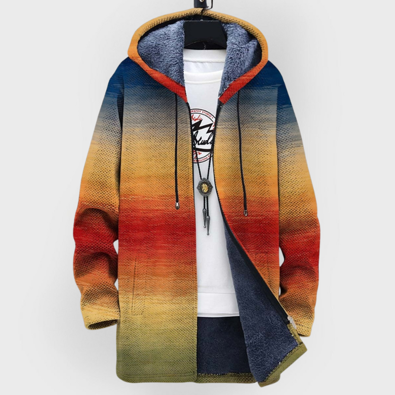 VIVIANA | Cardigan caldo con colori sfumati
