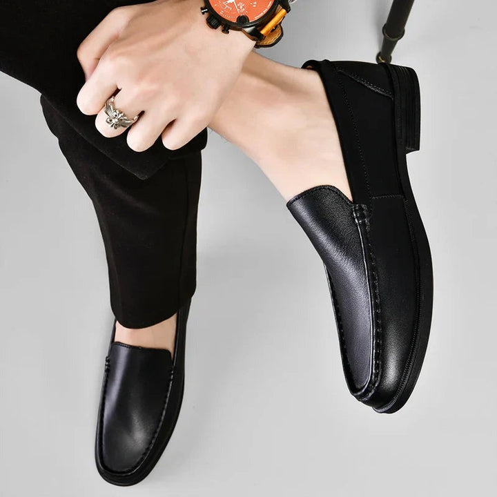 Mocassins en cuir véritable Riverton