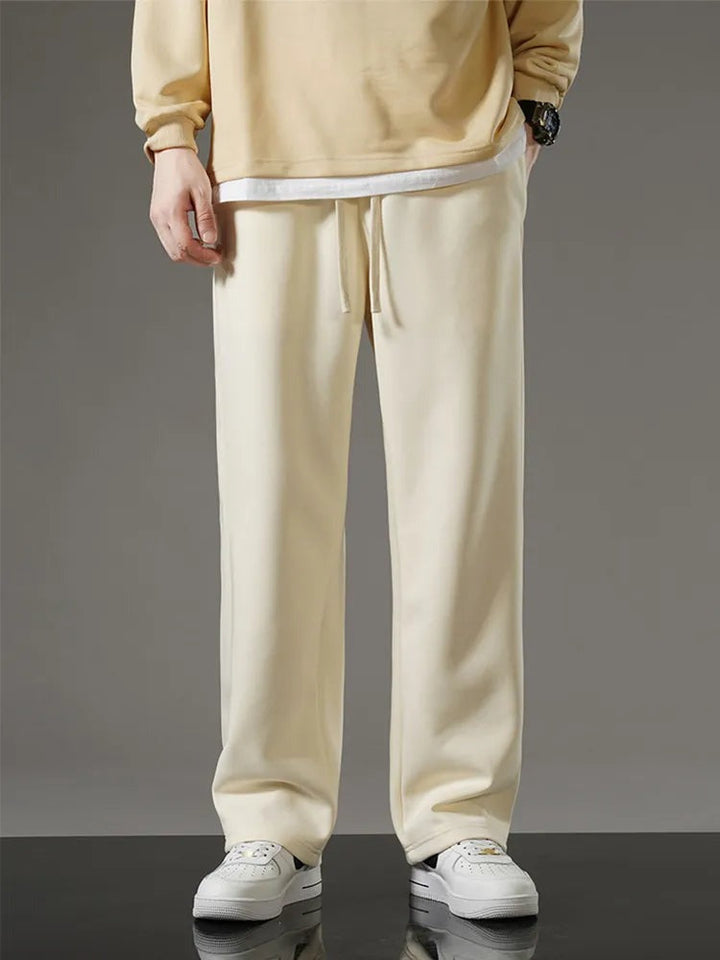 Pantalon de survêtement essentiel en coton mélangé