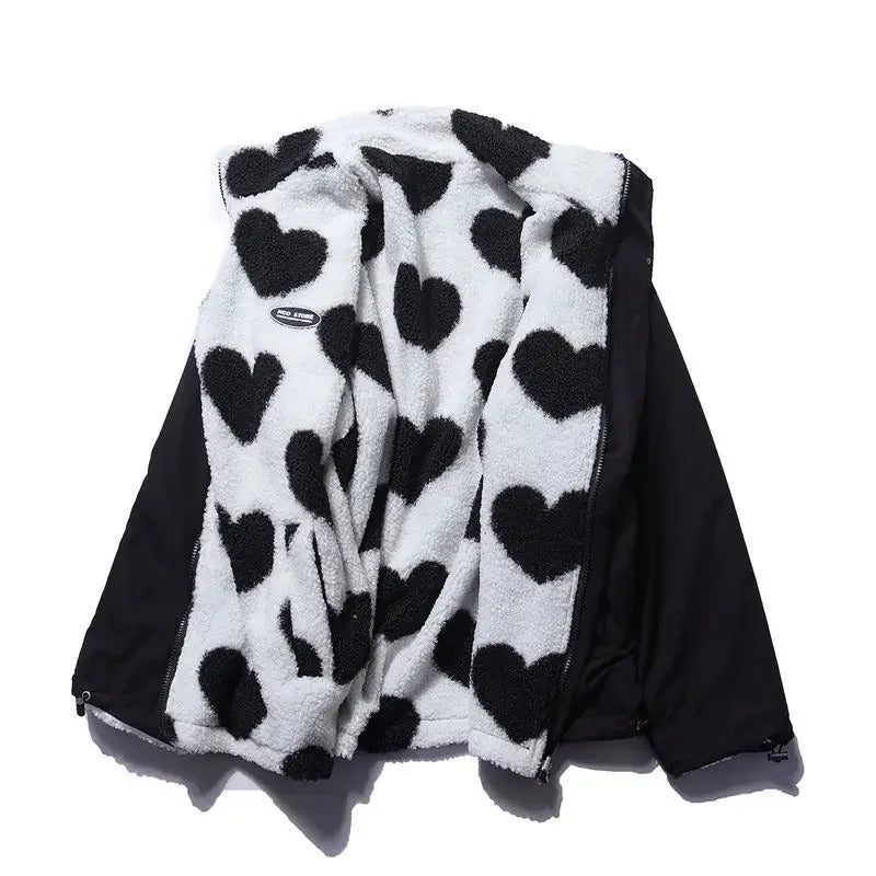 Katharina™ | Veste à cœurs réversible