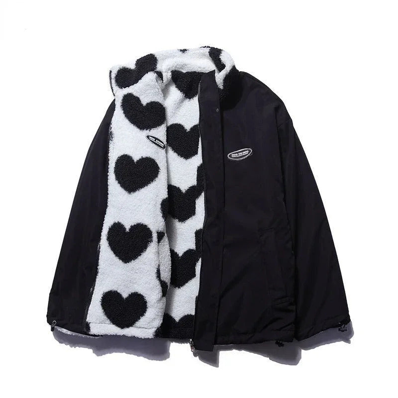 Katharina™ | Veste à cœurs réversible