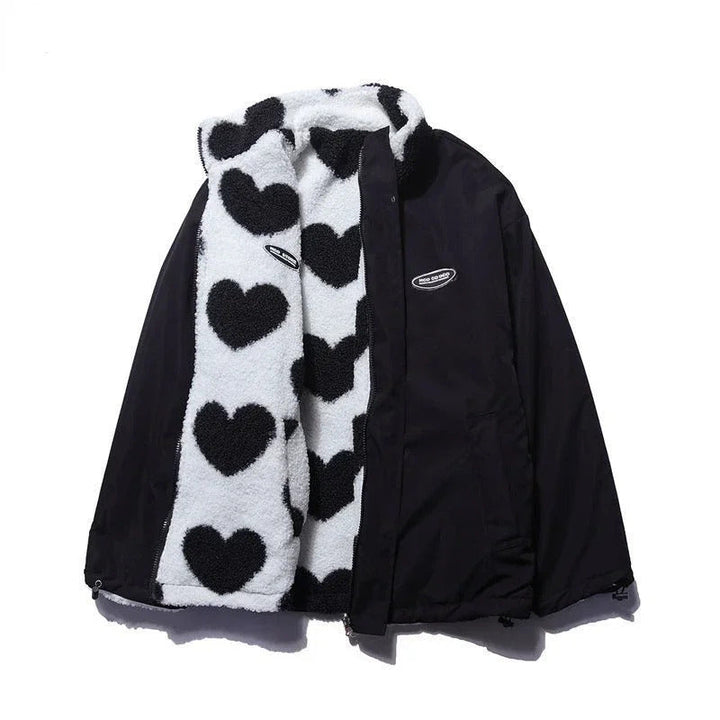 Katharina™ | Veste à cœurs réversible