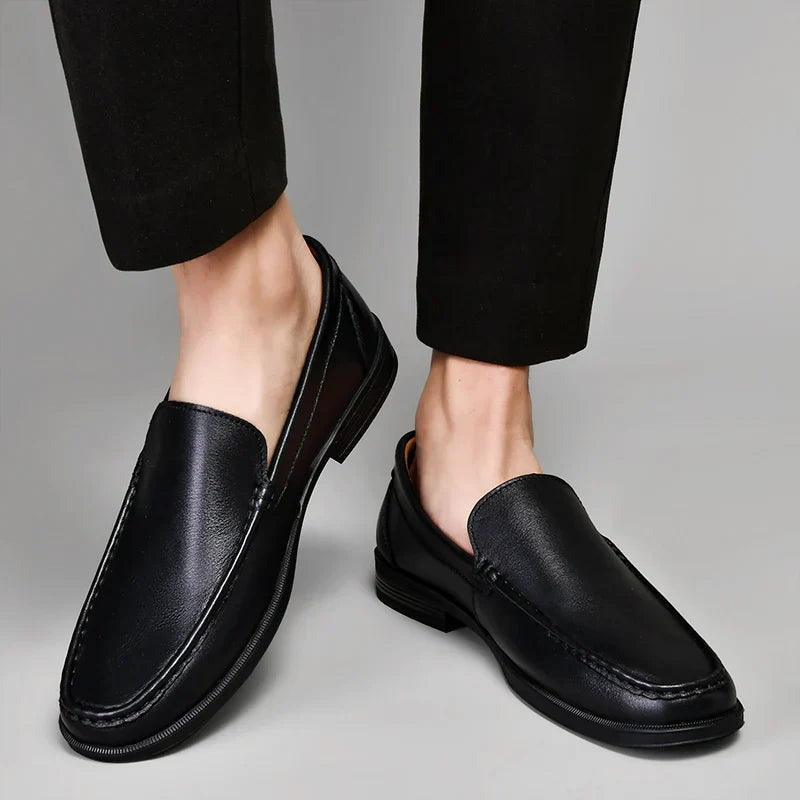 Mocassins en cuir véritable Riverton