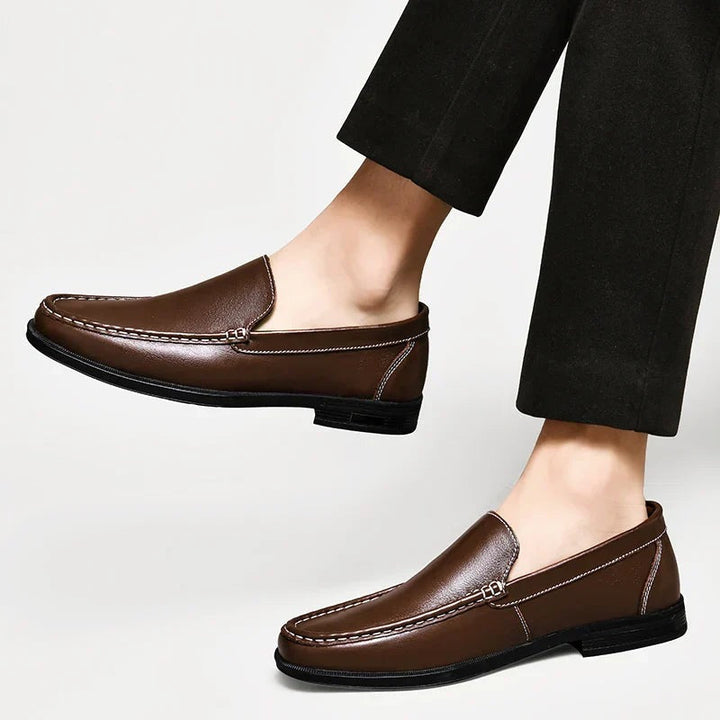 Mocassins en cuir véritable Riverton