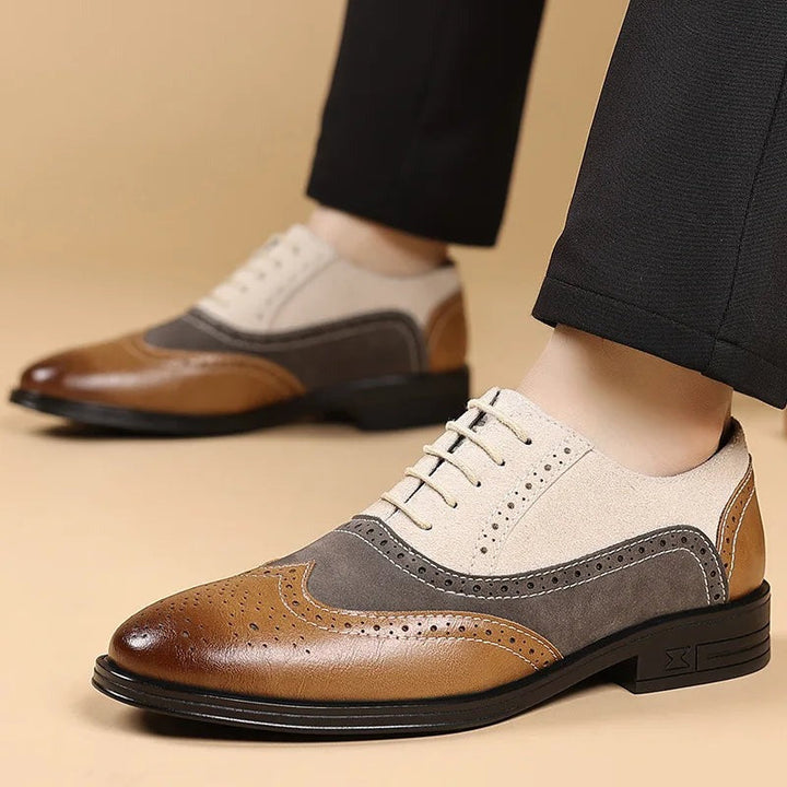 Mocassins à bout golf bicolore Kingsford