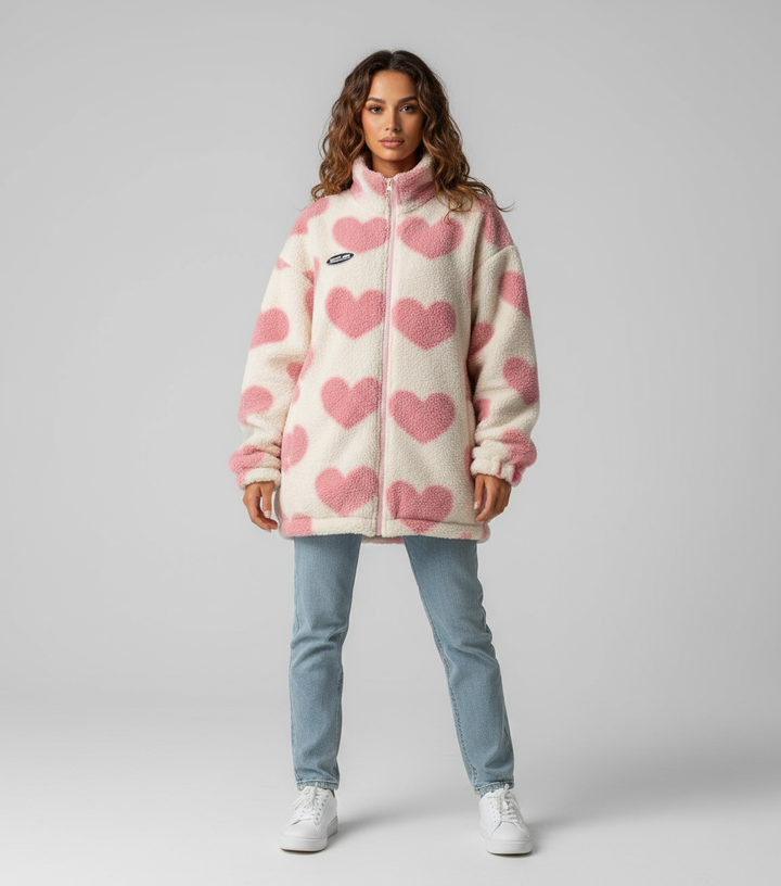 Katharina™ | Veste à cœurs réversible