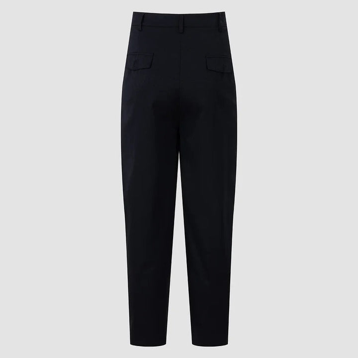 Pantalon large à plis chic et décontracté