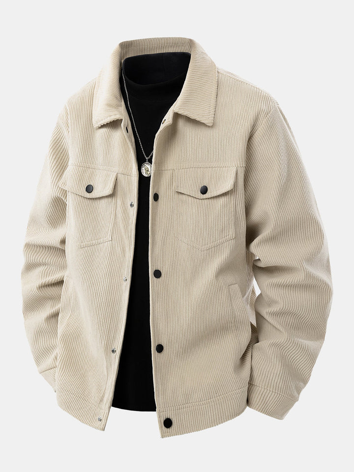 Veste en velours côtelé