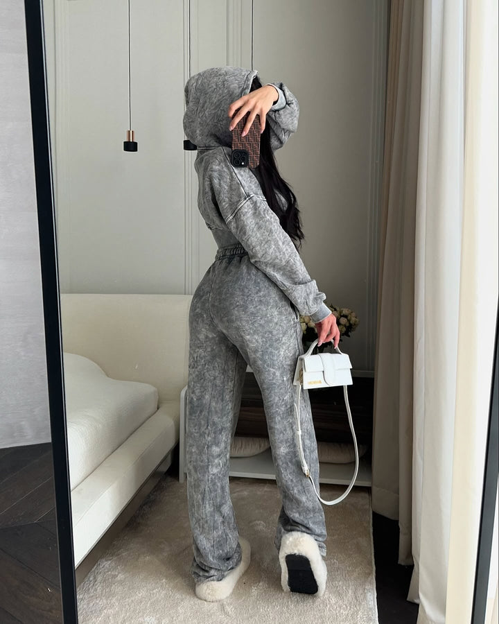 Ensemble survêtement cosy et ajusté