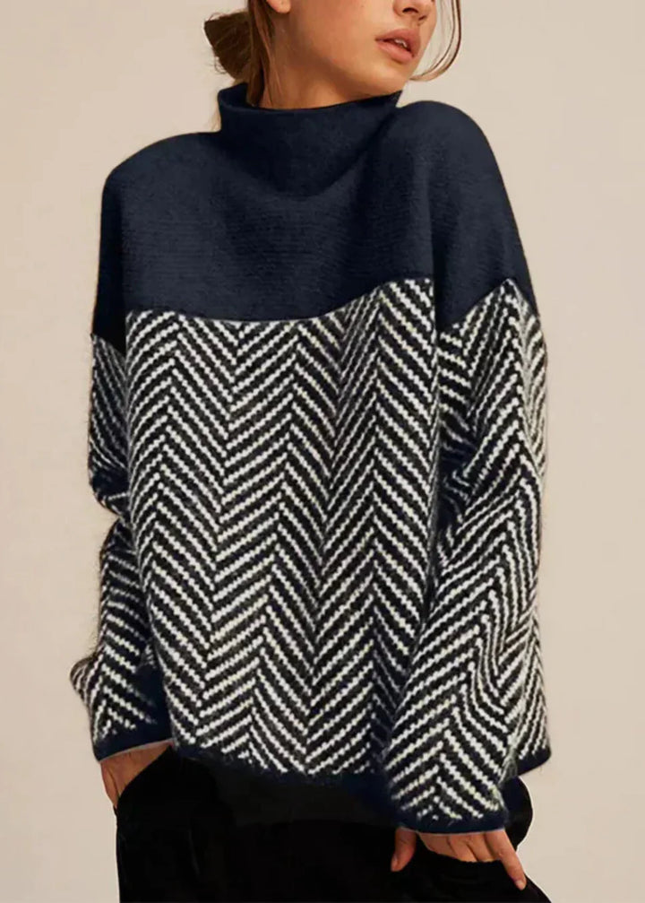Malene | Pull à col roulé en coton