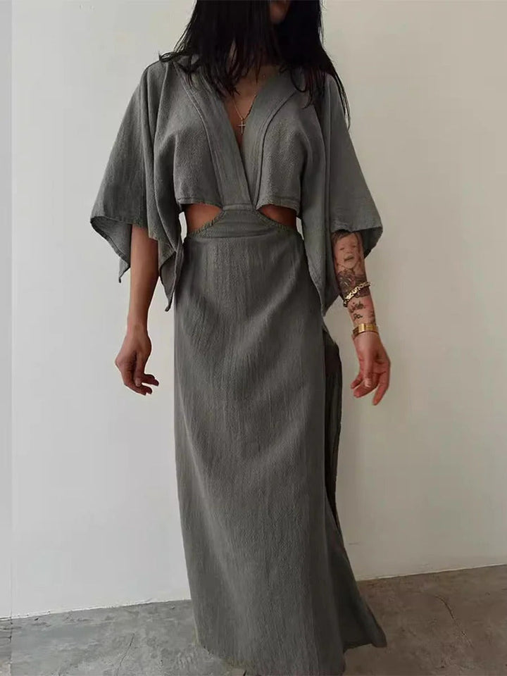 Ensemble chic en coton et lin