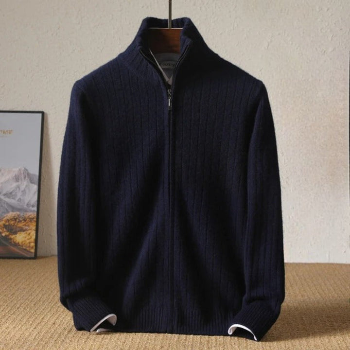 VESTE PULL EN CACHEMIRE MONACO