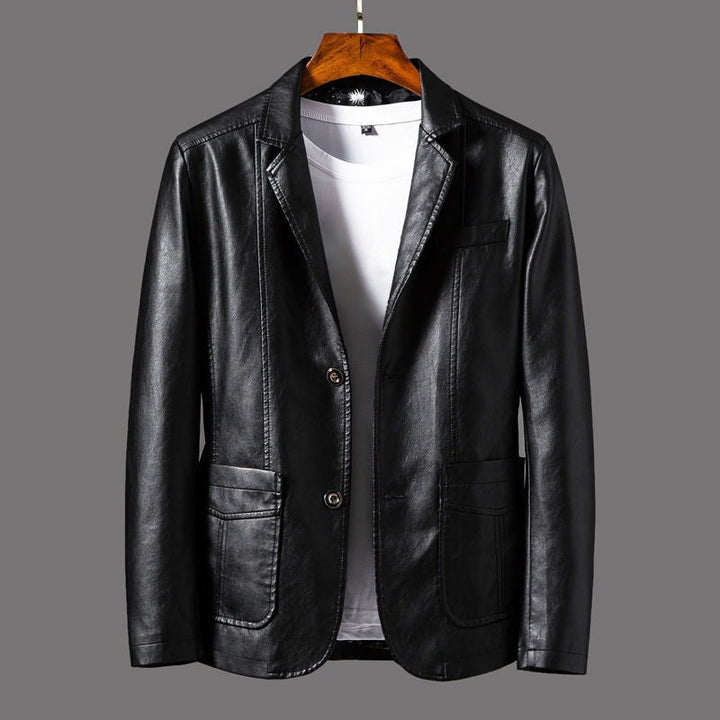 Veste motard en cuir