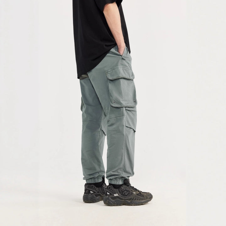 Men’s Vintage Washed Cargo Utility Pants