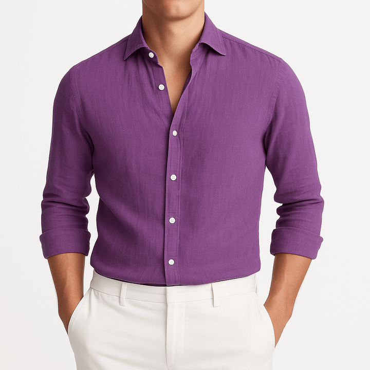 DAVID | CASTLE LINEN SHIRT