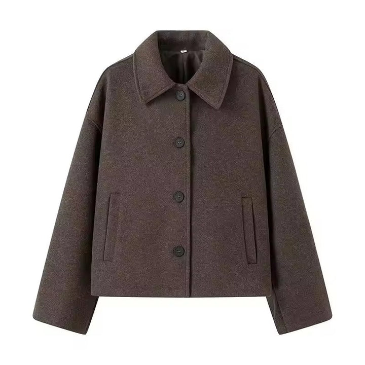 Veste en laine élégante ample