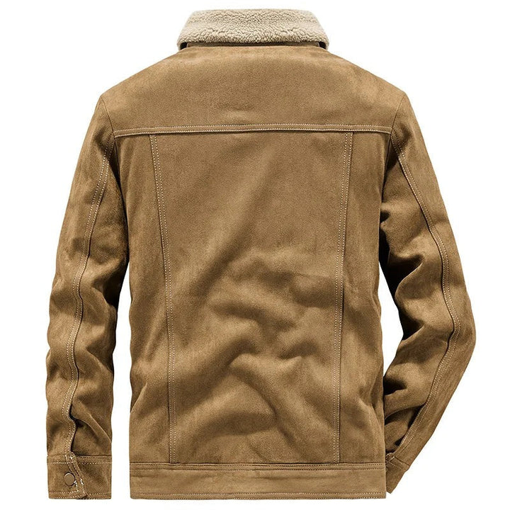 Veste aviateur en daim