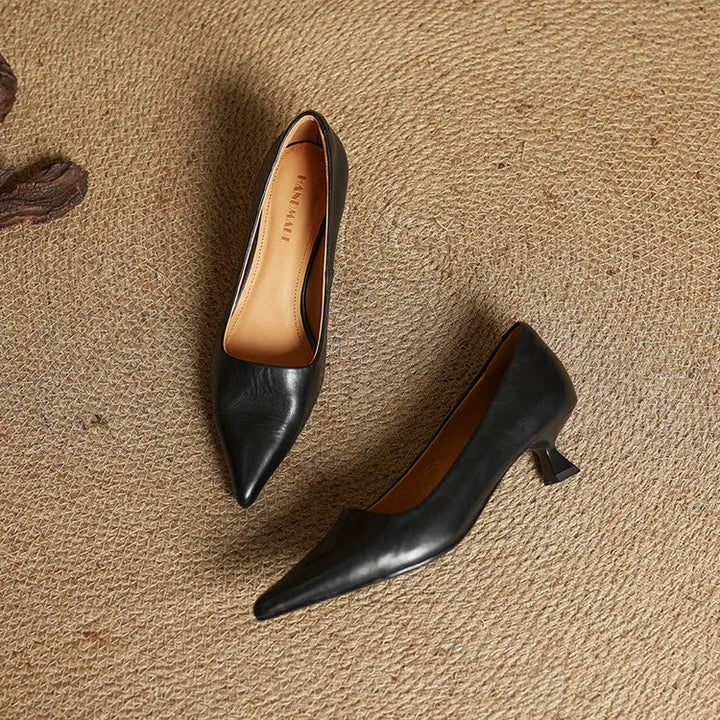 Escarpins Anok en cuir véritable