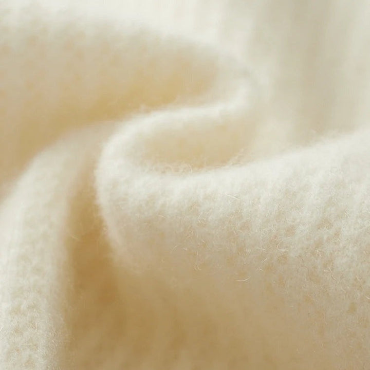 Sweat à capuche zippé en cachemire