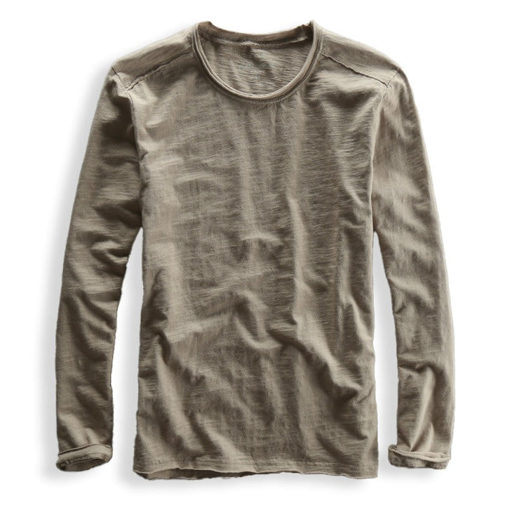 T-shirt à manches longues en coton