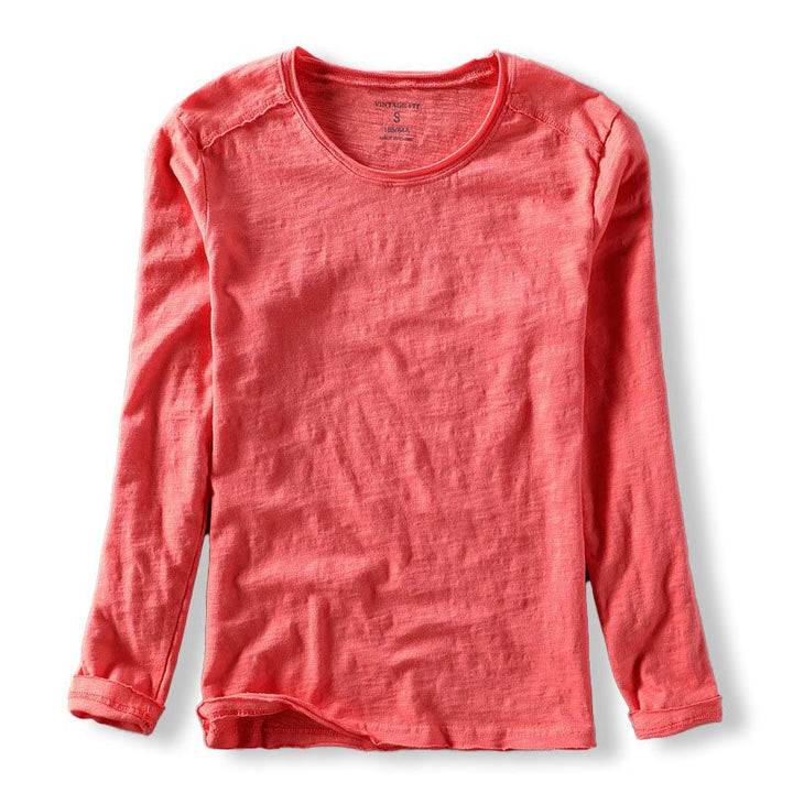 T-shirt à manches longues en coton