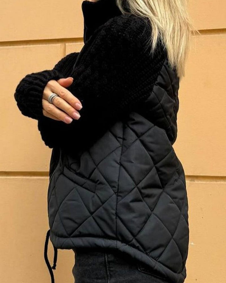 HAZEL | CASUAL KNITTED FLEECE JACKET