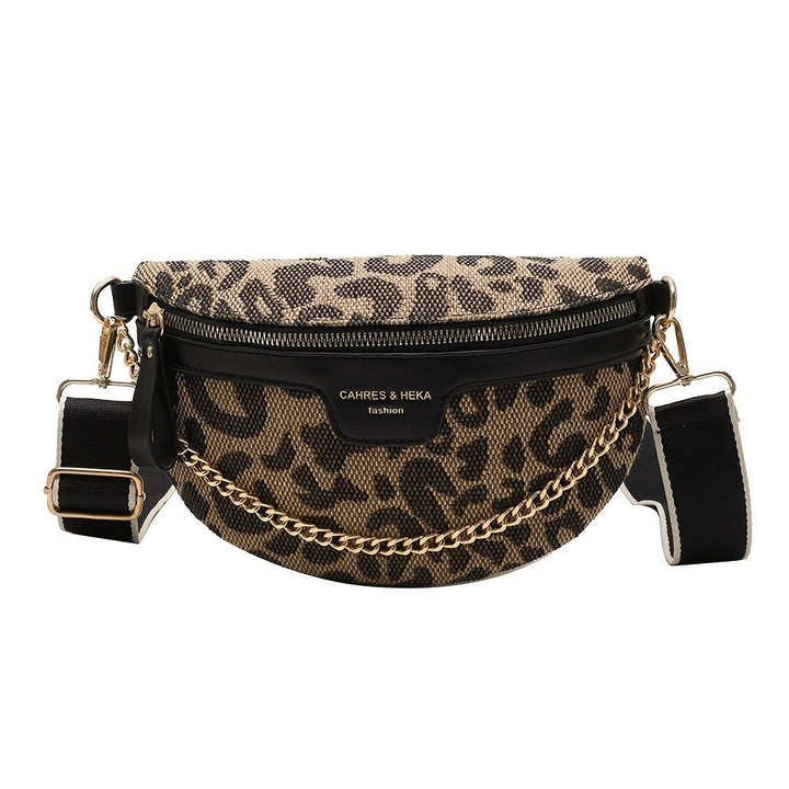 Sac ceinture à chaîne Jacquard Muse